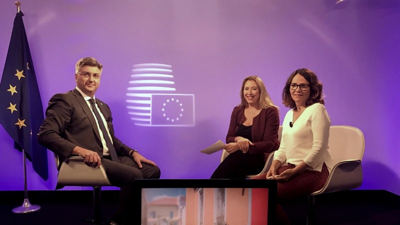 Predsjednik Vlade Plenković za FRANCE 24: Pred Hrvatskom je ulazak u Schengen i Eurozonu